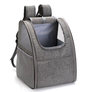 Cat Carrier Backpack Foldable Pet Carrier Backpack Breathable Mesh Carrier Bag with Inner Pad for