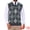 Dark Gray, variant on DARING DIVA Men's Casual Knit Sleeveless V-Neck Plaid Argyle Sweater Vest M Burgundy