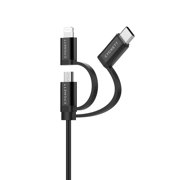 Cygnett CY3571COCAB Universal 3-in-1 Braided USB Charging Cable