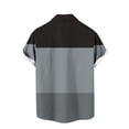 thumbnail image 4 of Wavsuf Mens Shirts Short Sleeve t Shirts Summer V-neck Gray T-Shirts Size L, 4 of 4