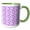 Green/White, variant on 3drose, Abstract Geometrical Colorful Circle Pattern Background Design, 11oz Mug