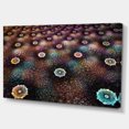 thumbnail image 2 of Fleurs Brunes sur Planète Alien - Impression sur Toile Florale, 2 of 4