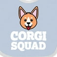 thumbnail image 4 of Inktastic Dog Corgi Squad Boys or Girls Baby Bib, 4 of 4