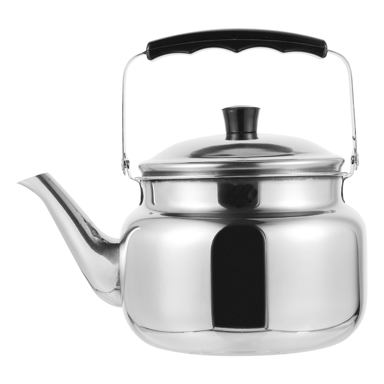Stainless Steel Water Kettle Outdoor Teapot Antscald Handle Tea Kettle