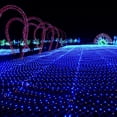 thumbnail image 2 of Guirnalda de luces LED de malla de 1,5x1,5 M, 2x3M/4x6M, 8x10M, guirnalda de luces para ventana, cortina de Navidad, luz de hadas para fiesta de boda y vacaciones, 2 of 4