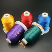 New brothread 64 Spools 1000M (1100Y) Polyester Embroidery Machine Thread Kit