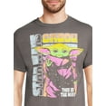 thumbnail image 4 of Star Wars Men's & Big Men's Grogu Graphic Tee, Sizes S-3XL, 4 of 5