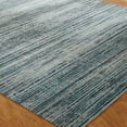 thumbnail image 4 of Porch & Den  Ponca Distressed Stripe Indoor/Outdoor Area Rug Aqua 9'3" x 13' 10' x 14' Rectangle, 4 of 4