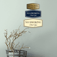 thumbnail image 2 of Fancy NO Smoking Thank You Sign (Blue) - Medium, 2 of 5