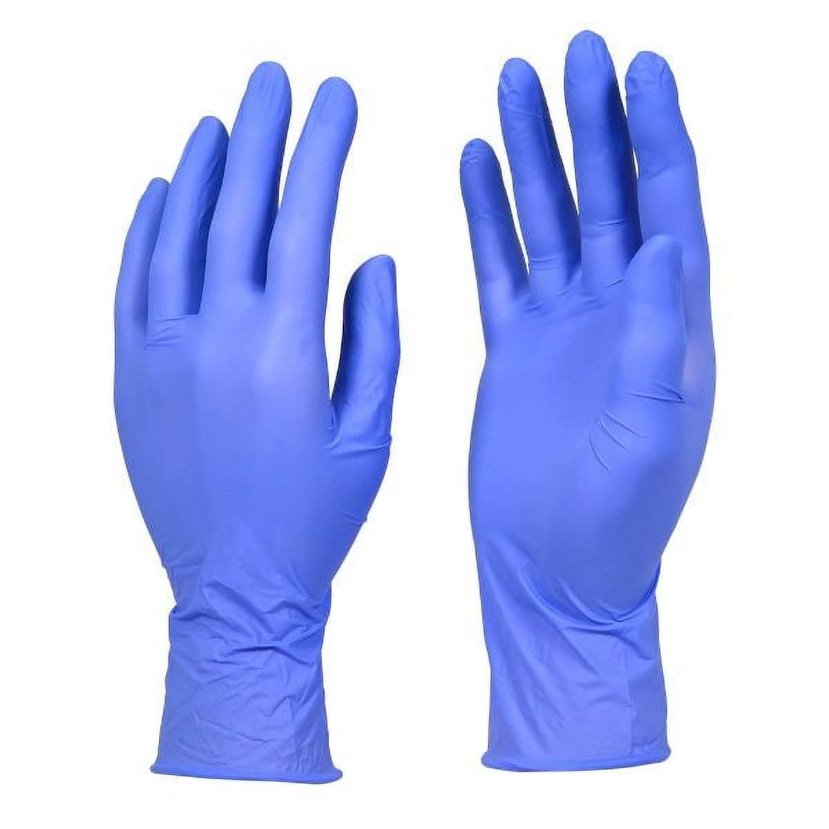 DASH Alasta 100 Nitrile Exam Grade Disposable Gloves, Violet Blue, 3.1 mil, 100/Box, Small