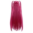 thumbnail image 2 of Kpop Demon Hunters Rumi Zoey Fake Hair | Long Straight Cosplay Hair for Anime Costume, 2 of 3