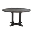 thumbnail image 2 of Taran Designs Maria 54" Round Solid Wood Dining Table in Dark Gray, 2 of 6