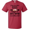 thumbnail image 3 of Inktastic I Have 2 Titles Titi and Dog Mom I Rock Them Both T-Shirt, 3 of 5