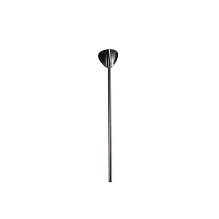 

Alrise Black Straws 304 Stainless Steel Oval Straw Spoon Wine Spoon Mixing Spoon