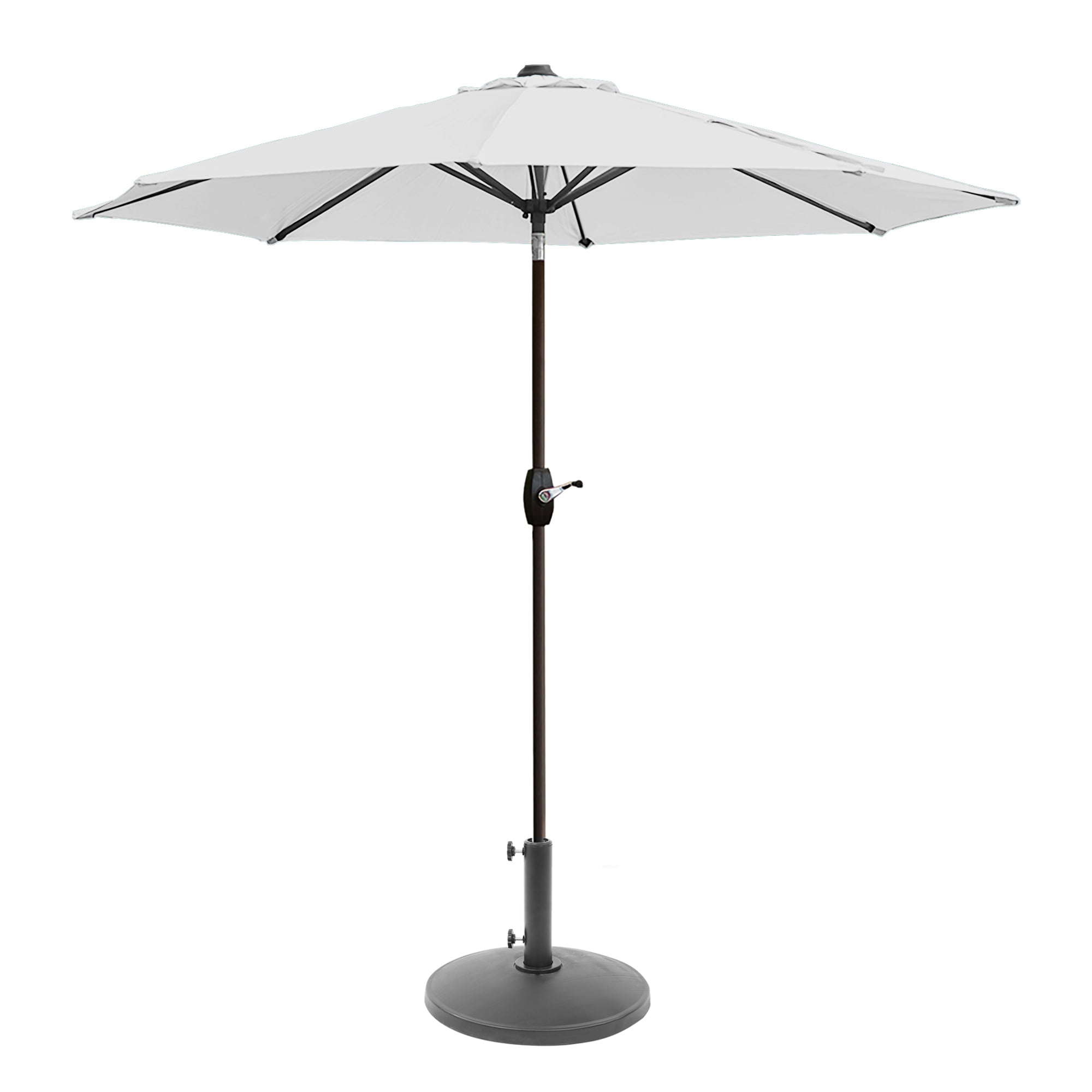 WestinTrends Paolo 9 Ft Patio Umbrella with Base Included, Market Table