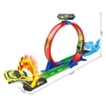 thumbnail image 3 of Juguete Pista de Carros con Lanzador de Tiburón, Aro de Fuego y Auto Incluidos, 3 of 5