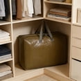 thumbnail image 4 of Bolsas Grandes de Movimiento con Manijas para Uso Pesado, Bolsa de Almacenamiento de 80x60cm Verde Militar, Portahombro, Grandes Bolsas de Almacenamiento de Plástico, 4 of 6