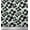 Black, variant on Soimoi Silk Fabric Leaves & Floral Abstract Print Fabric by Yard 42 Inch Wide