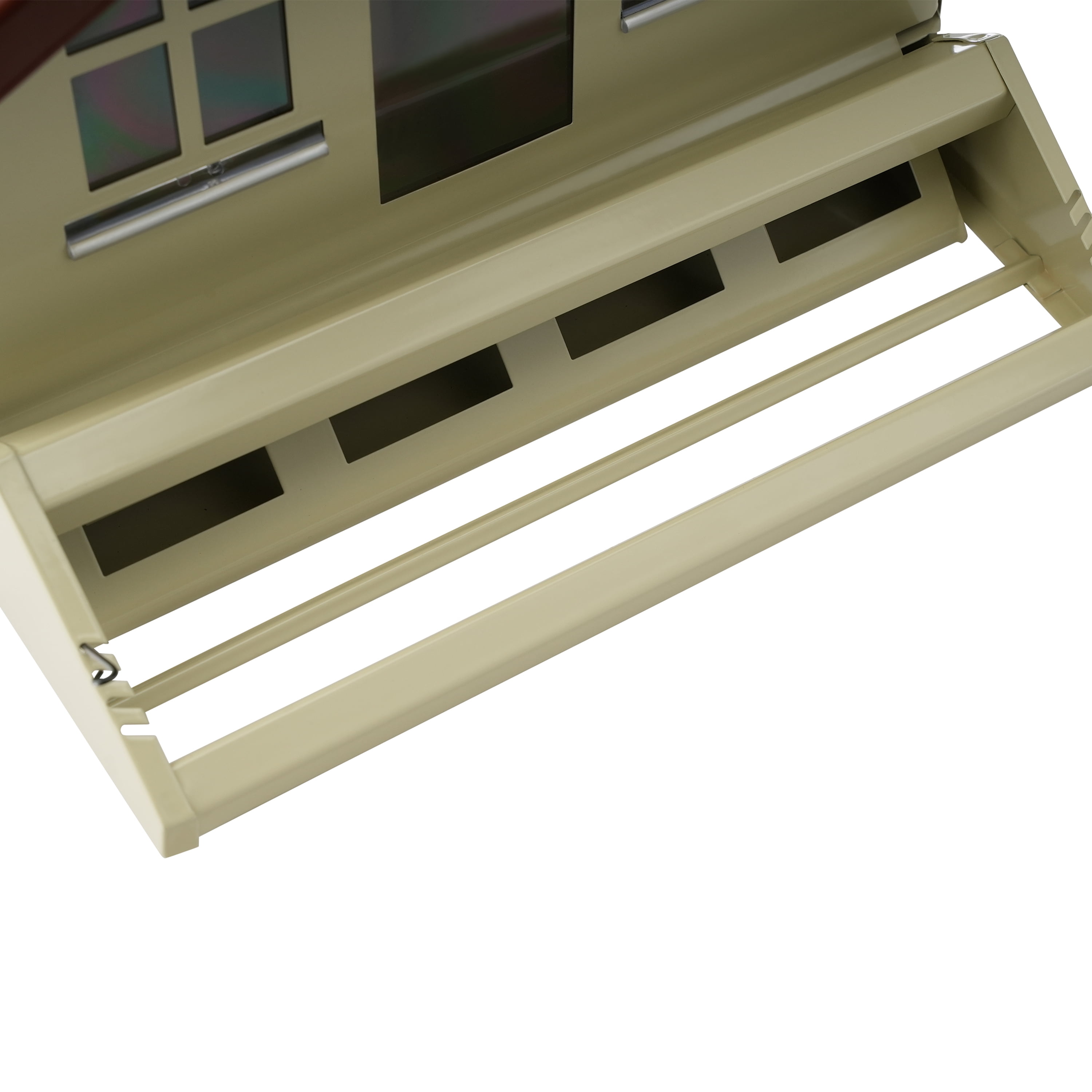 Perky Pet 8lb Squirrel-Be-Gone II Feeder Home with Chimney, Brown, Wild Bird