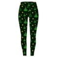 thumbnail image 6 of Outfmvch Christmas Leggings for Women Christmas Pants for Women Gym Leggings for Women Leggings for Women Tummy Control Pantyhose for Women Warm Leggings for Women Womens Cargo Pants Green 3xl, 6 of 6