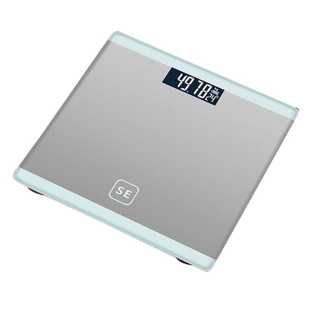 Báscula digital de peso corporal sensible y precisa para el hogar con pantalla retroiluminada para la salud diaria kenally JJ15503-04