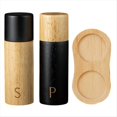 thumbnail image 3 of Juego de Molinillos de Pimienta y Sal de Madera de Roble, Molinillo de Pimienta Multifunción, Juego de Molinillos de Pimienta y Sal Recargables con Caja., 3 of 5