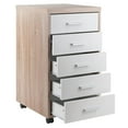 thumbnail image 2 of Winsome Wood Kenner 5-Drawer Storage Cabinet, Two-Tone Finish, 2 of 4