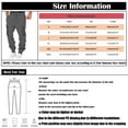 thumbnail image 3 of Baqcunre Mens High Street Leisure Loose Sports Running Solid Color Lace Up Cargo Pants Sweater Pants Pocket Trousers Sweatpants,XXL,Cargo Pants For Men,Men'S Pants,Mens Sweatpants,Mens Clothes,,Green, 3 of 6