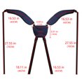 thumbnail image 3 of Toystoory Correa para bandolera de golf, correas plegables de repuesto ajustables, resistente al agua, acolchada, cómodo accesorio de transporte Golf Azul, 3 of 6