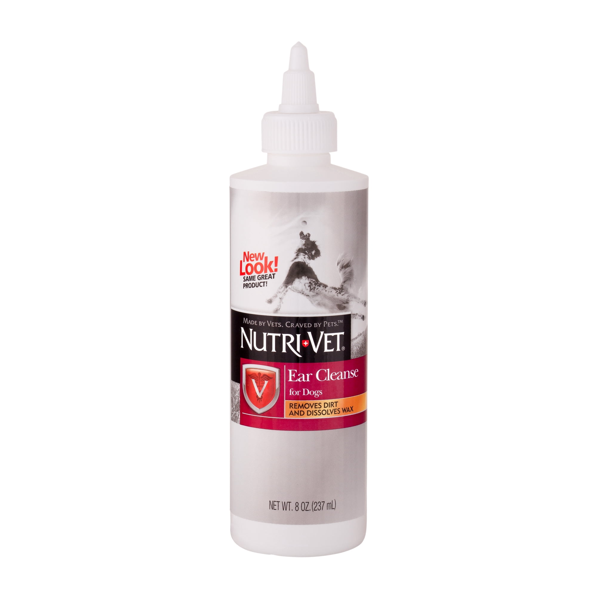 Nutri-Vet Ear Cleanse for Dogs - Ear Cleaner & Deodorizer - Itch Relief- Gentle Formula- 8 oz bottle