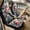 Cardinal Cherry, variant on Xoenoiee Galaxy Turtle Flower Print 5 PCS Automotive Seat Covers for Cars Trucks and SUVs, Car Seat Covers for Front Seats, Seat Belt Pads and Center Console Cover, Leather Auto Interior Covers