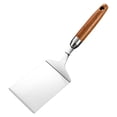 thumbnail image 1 of 1Pc Stainless Steel Steak Spatula Multi-function Teppanyaki Tool (Silver), 1 of 8