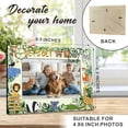 thumbnail image 2 of Picture Frame For 4"x6" Photos, Let's Get Wild, Cartoon Animal Photo Frames, Cute Wooden Frame, Family Friends Gift, Office & Home Desktop Decorations - A18$$Home Decor, Kitchen, & Other, 2 of 5