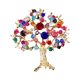 thumbnail image 4 of 3 Elegantes Broches Navideños, Broches De Solapa Para Ropa, Trajes, Decoración, árbol Colorido, 4 of 8