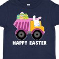 thumbnail image 4 of Inktastic Happy Easter Bunny Delivering Easter Eggs Boys or Girls Toddler T-Shirt, 4 of 5