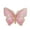 Pink, variant on Efavormart 10 Pack Pink Gold Glitter Butterfly Cardboard Paper Placemats, 14" Disposable Table Mats - 400GSM