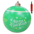 thumbnail image 2 of Christmas Inflatable Balls Yard Decorations Inflatable Christmas Balls Outdoor Patio Christmas Decorations Festive Pendants Inflatable Balloons Props Christmas Parties and Lawn Decor, 2 of 5