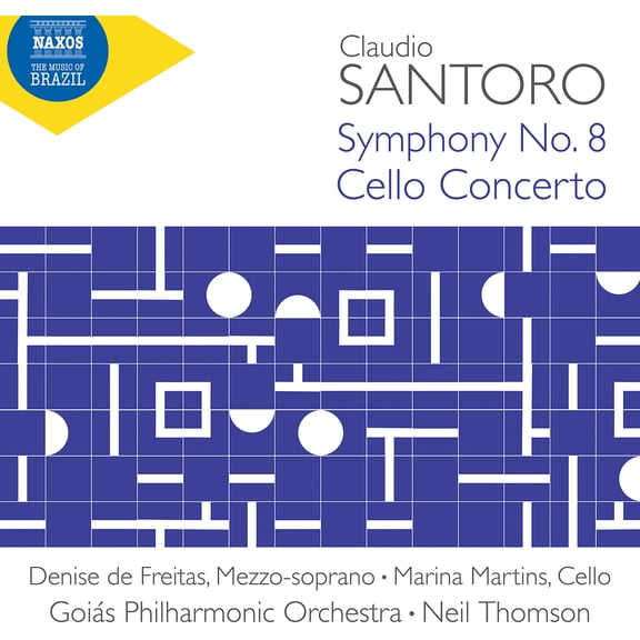 Marina Martins - Symphony No. 8 Cello Concerto Tres Abstracoes - Music & Performance - CD