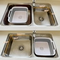 thumbnail image 5 of Collapsible Wash Basin with Drain Plug - 2.4 Gallon Foldable Kitchen Sink for RV Camping, Space-Saving Dish Tub (Green), 5 of 9