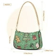 thumbnail image 3 of FORMRS Womens Shoulder Bag with Chain Strap Clutch Purse Cute Tote Handbag, Christmas Cookies, 3 of 7