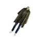 thumbnail image 1 of Yuarrent Chubasquero Unisex senderismo Camping Poncho con capucha impermeable a prueba de viento impermeable Camping ropa impermeable cubierta de lluvia Paraguas de lluvia Camuflaje de hoja Yuarrent HA067073-04, 1 of 6