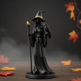 thumbnail image 4 of Witch Figurine: Mystical Silhouette With Spell For Themed, 4 of 5
