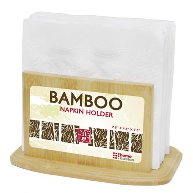 Home Basics Bamboo Napkin Holder