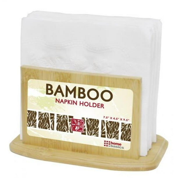 Home Basics Bamboo Napkin Holder
