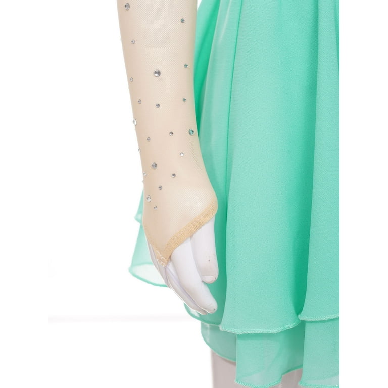 slim fit dress slacks Figure Skating Dress #SD176