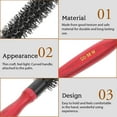 thumbnail image 5 of WRISTBIQUE Hair Curling Brush Aluminum 1Pcs 10.6x1In, 5 of 8
