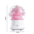 thumbnail image 3 of Uandlove Air Humidifier Colorful Night Light Humidifier Dormitory Bedroom Wireless Mute Humidifier With Light Aromatherapy Humidifier 100 Ml Capacity Humidifier pink, 3 of 7