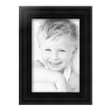 thumbnail image 2 of ArtToFrames 8x12 Inch Satin Black Reverse Step Picture Frame, This Black Wood Poster Frame is Great for Your Art or Photos, Comes with Regular Glass (1419), 2 of 7