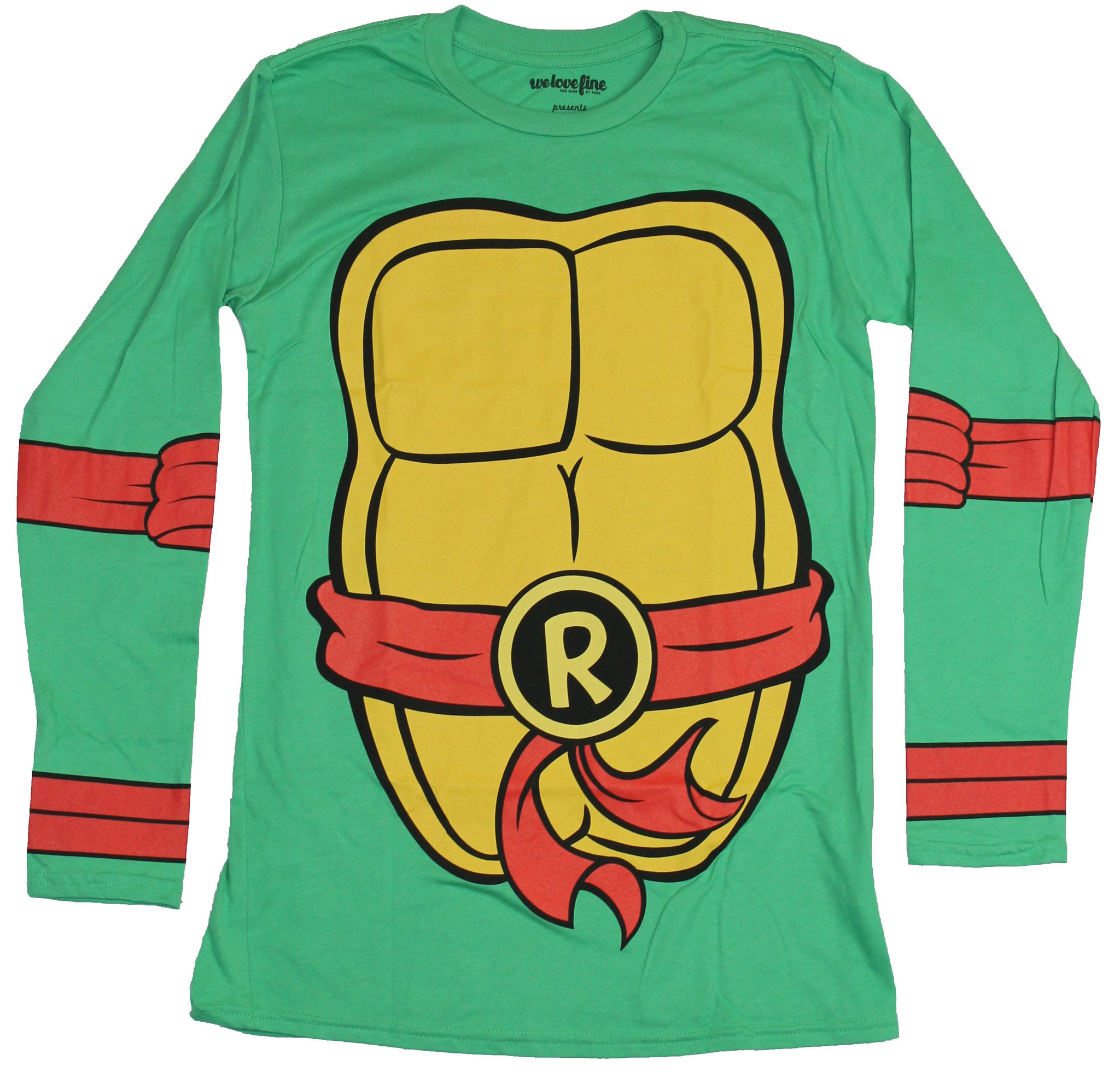 Toddler Teenage Mutant Ninja Turtles Long Sleeve Green T-Shirt Tee /& Eye Mask