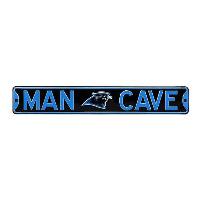 Authentic Street Signs 35075 Carolina Panthers Man Cave Street Sign